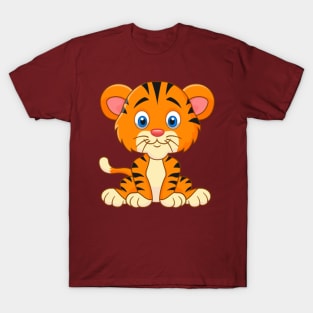 Cute Baby Tiger T-Shirt